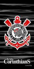 TOALHA AVELUDADA OFICIAL DO CORINTHIANS