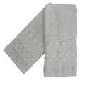KIT TOALHA SOCIAL RENASENÇA 2 PEÇAS 30cm x 50cm PRATA