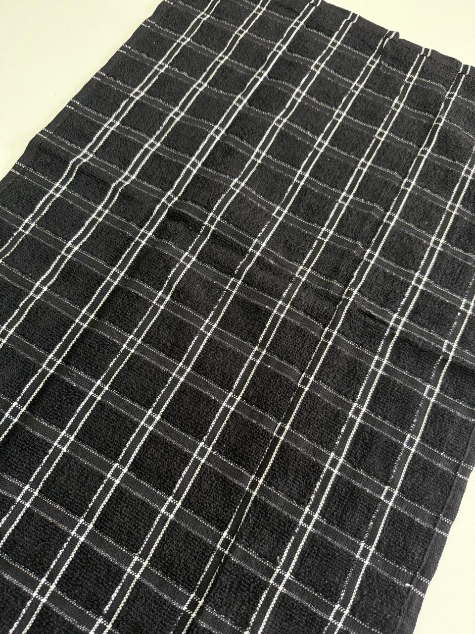 PANO DE COPA 45cm x 65cm CHESS - PRETO