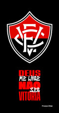 TOALHA AVELUDADA OFICIAL DO VITÓRIA