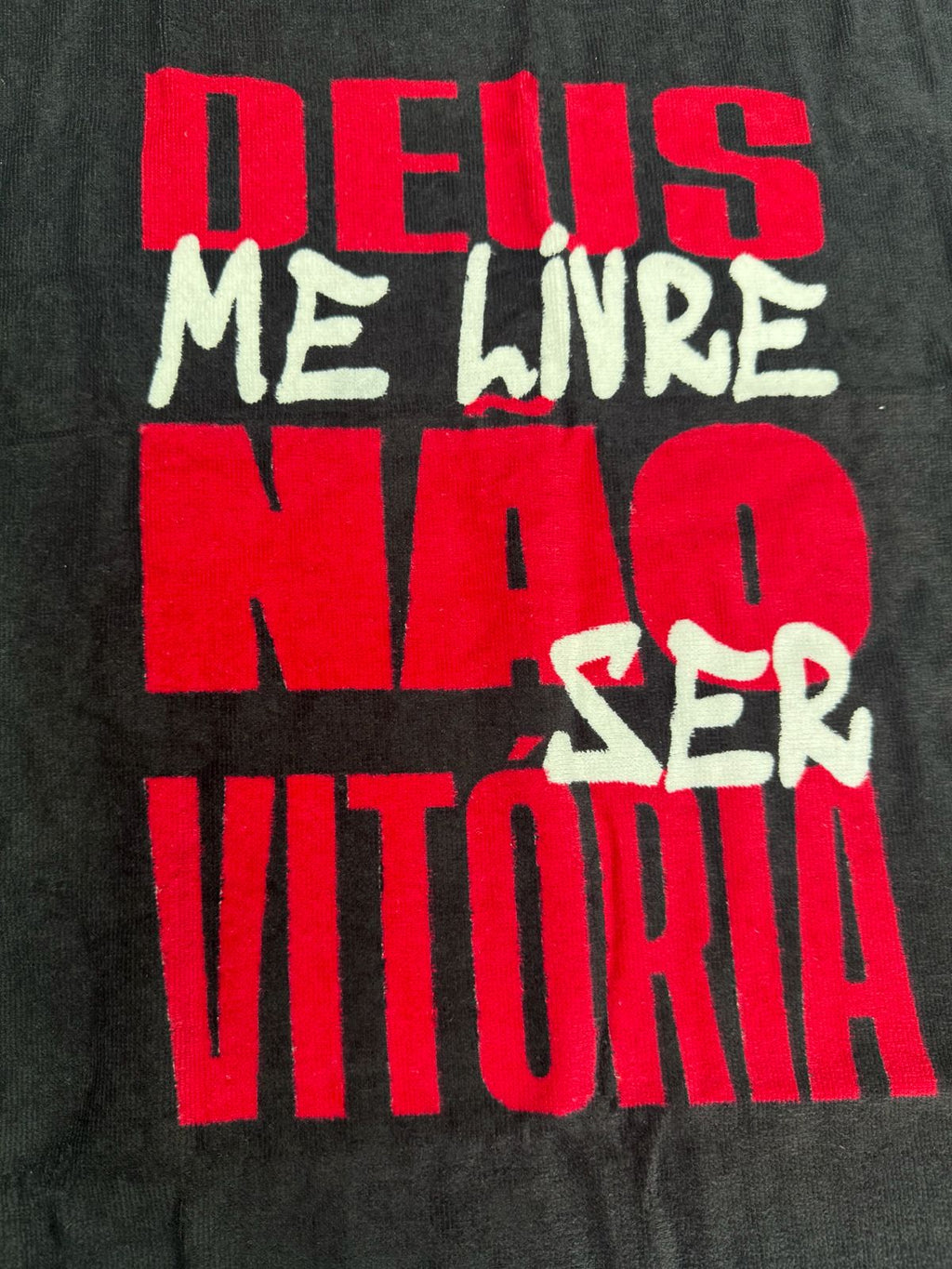 TOALHA AVELUDADA OFICIAL DO VITÓRIA