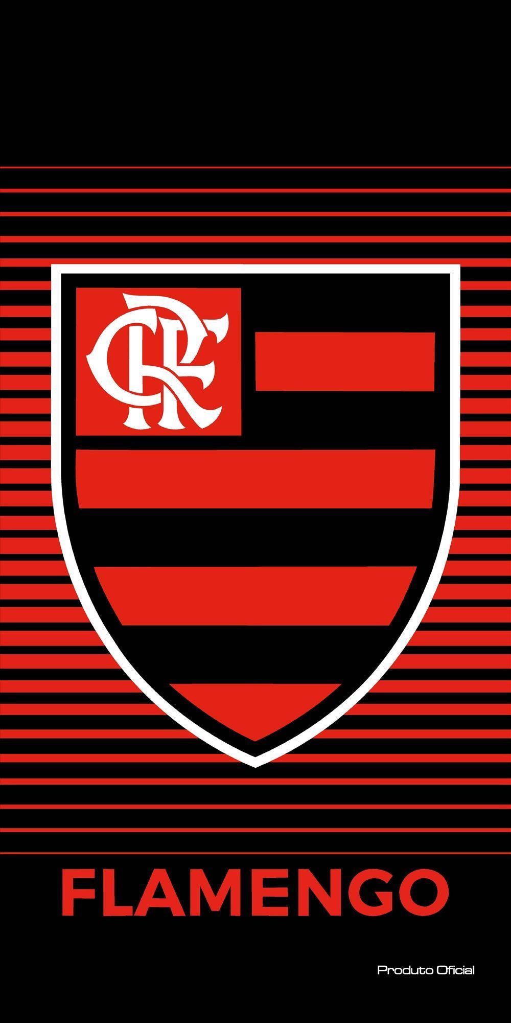 TOALHA AVELUDADA OFICIAL DO FLAMENGO