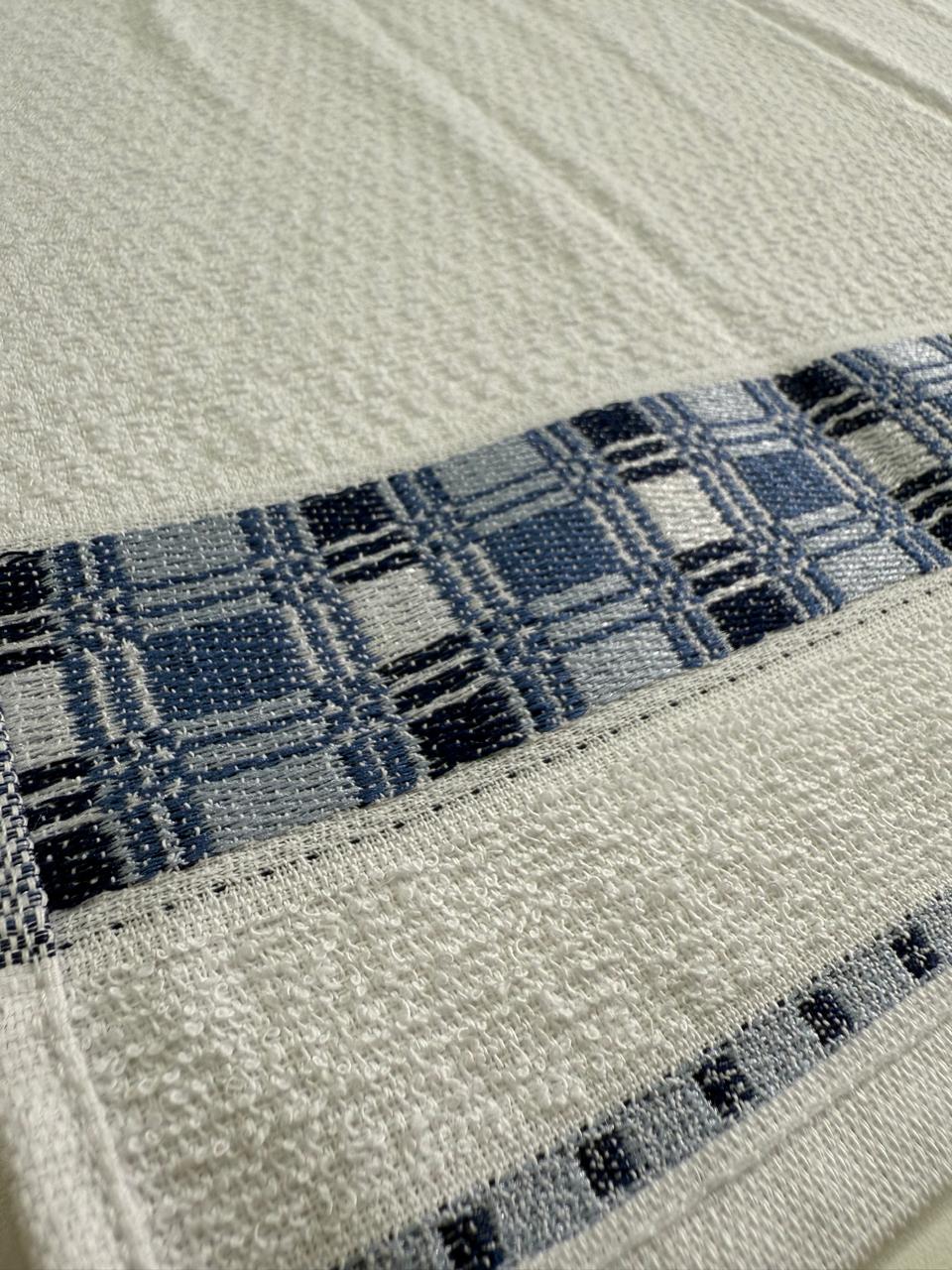 PANO DE COPA 45cm x 68cm GOURMET XADREZ AZUL
