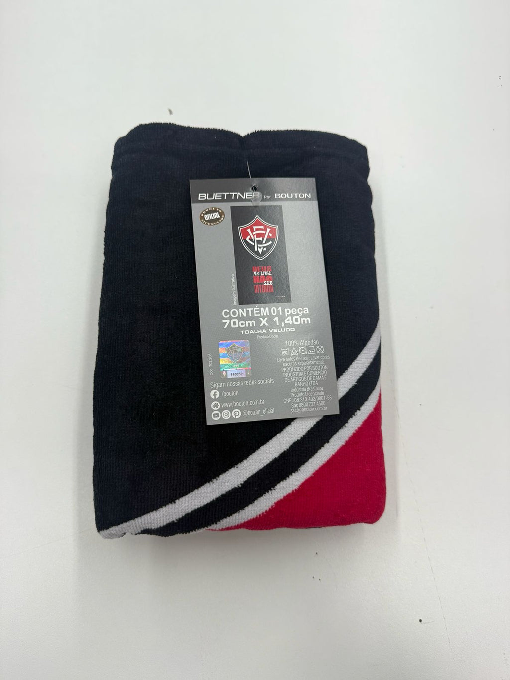 TOALHA AVELUDADA OFICIAL DO VITÓRIA