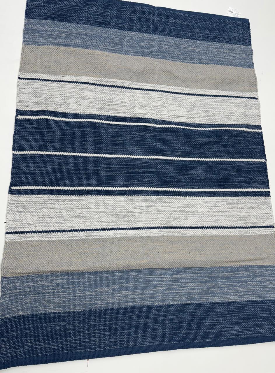 TAPETE KILIM BASAR AZUL 1,00m x 1,40m
