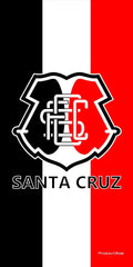 TOALHA AVELUDADA OFICIAL DO SANTA CRUZ
