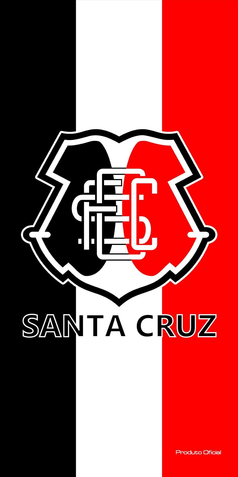 TOALHA AVELUDADA OFICIAL DO SANTA CRUZ