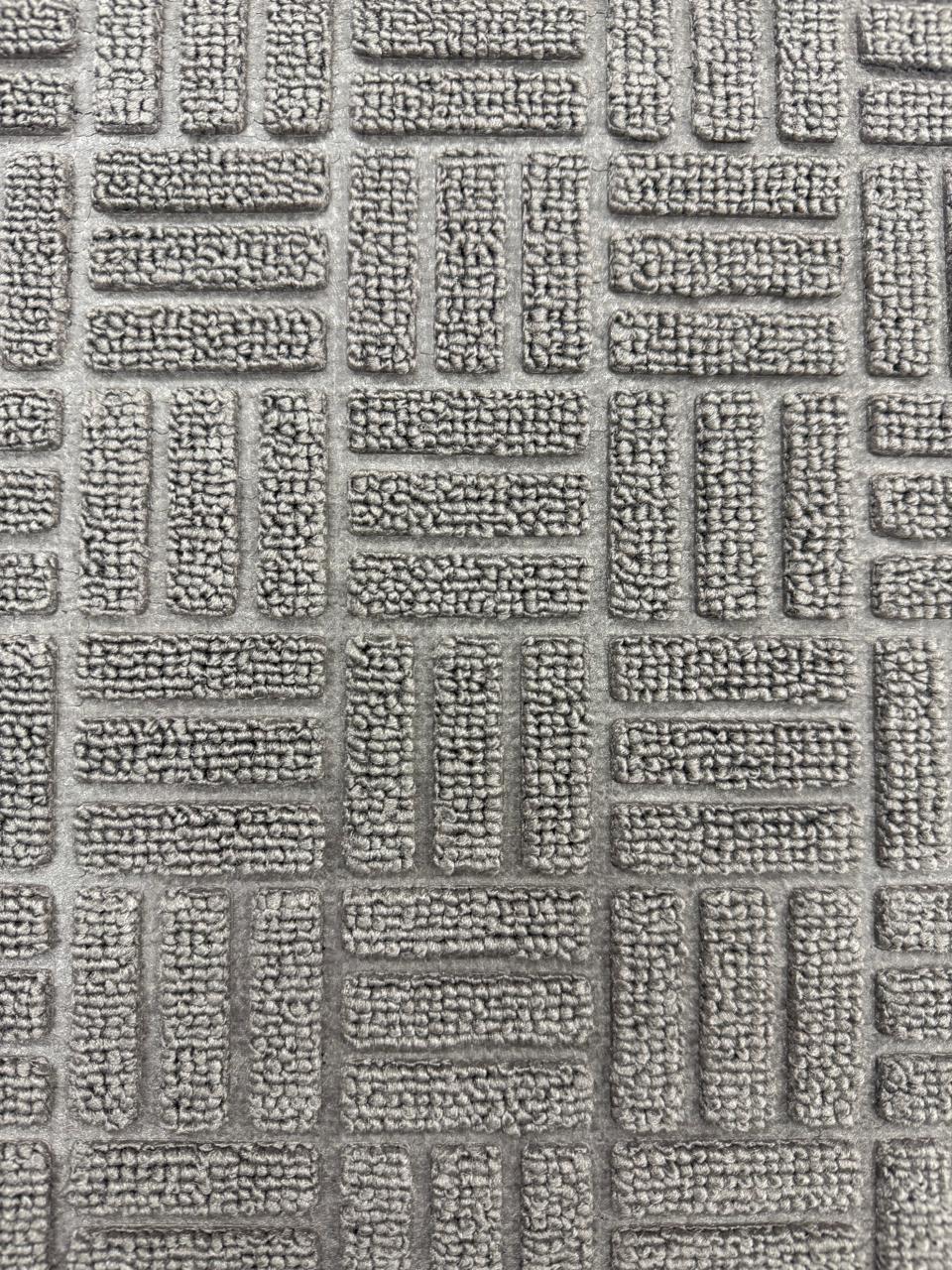 TAPETE PORTA NAZCA 40 cm x 60 cm DES. 001 CINZA