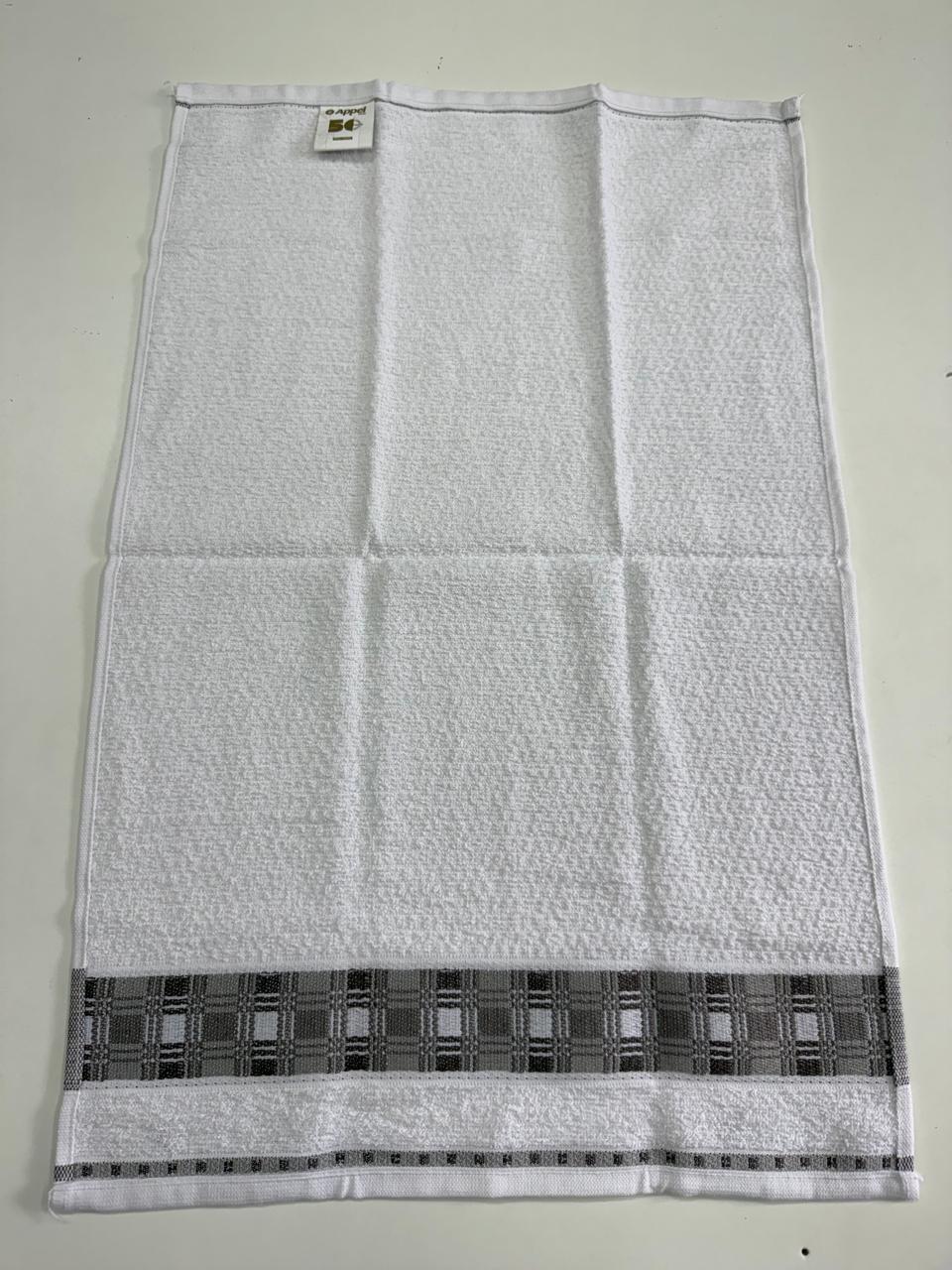 PANO DE COPA 45cm x 68cm GOURMET XADREZ CINZA