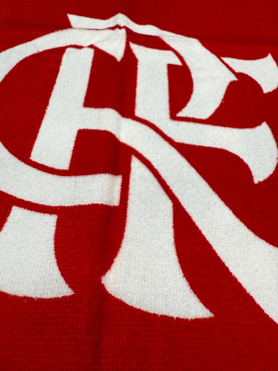 TOALHA ESTAMPADA OFICIAL FLAMENGO