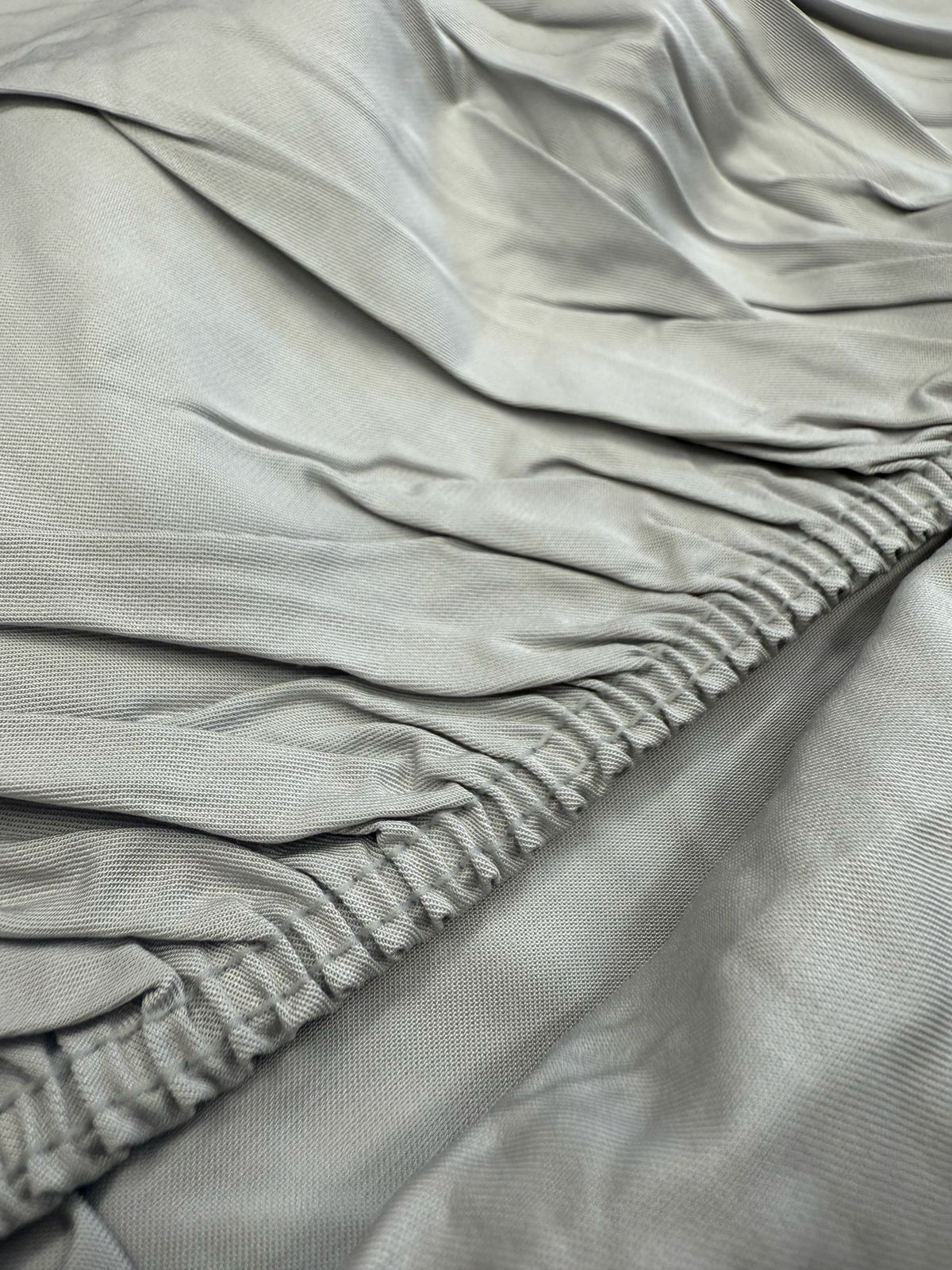 Jogo de Cama Buettner Fibra de Bambu Luxo 350 Fios - Queen - Prata