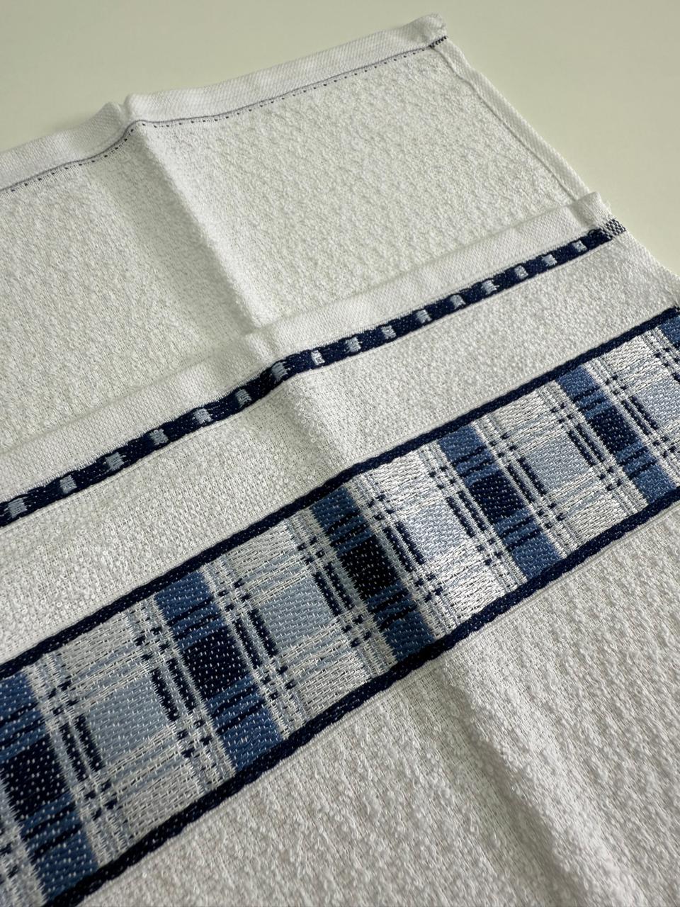 PANO DE COPA 45cm x 68cm GOURMET XADREZ AZUL