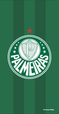 TOALHA AVELUDADA OFICIAL PALMEIRAS ESTRELA VERMELHA