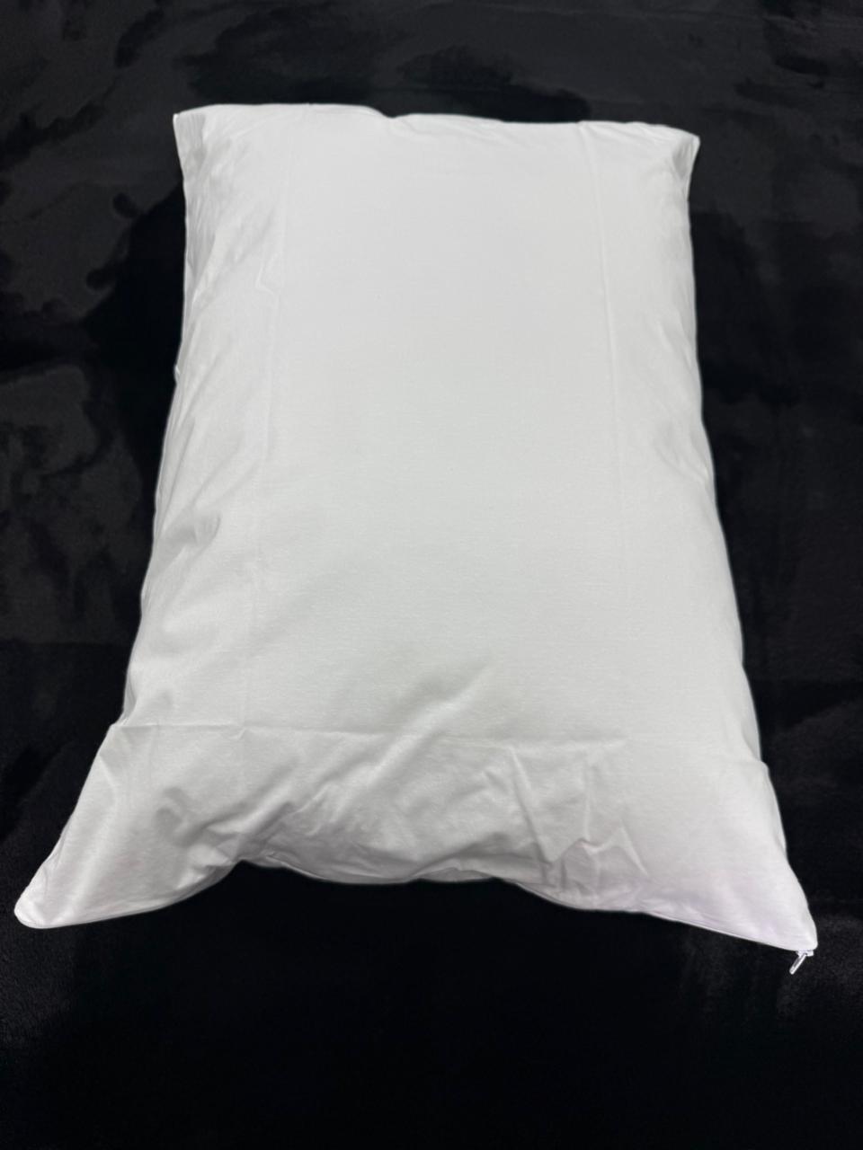 PROTETOR DE TRAVESSEIRO IMPERMEÁVEL BRANCO 50 cm x 70 cm