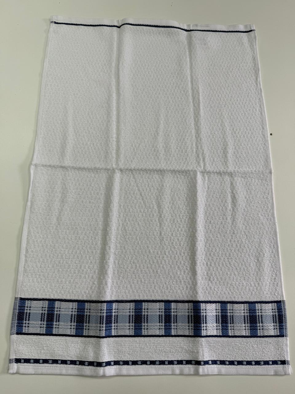PANO DE COPA 45cm x 68cm GOURMET XADREZ AZUL