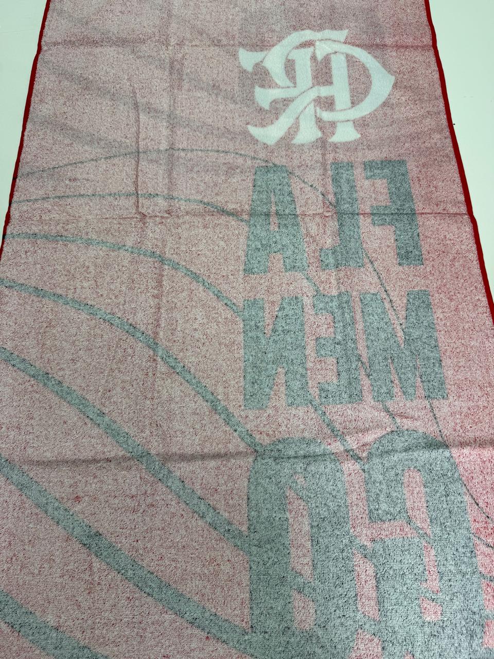TOALHA ESTAMPADA OFICIAL FLAMENGO