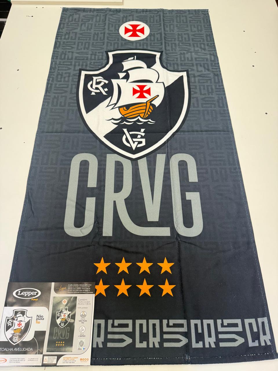 TOALHA AVELUDADA OFICIAL DO VASCO CRVG