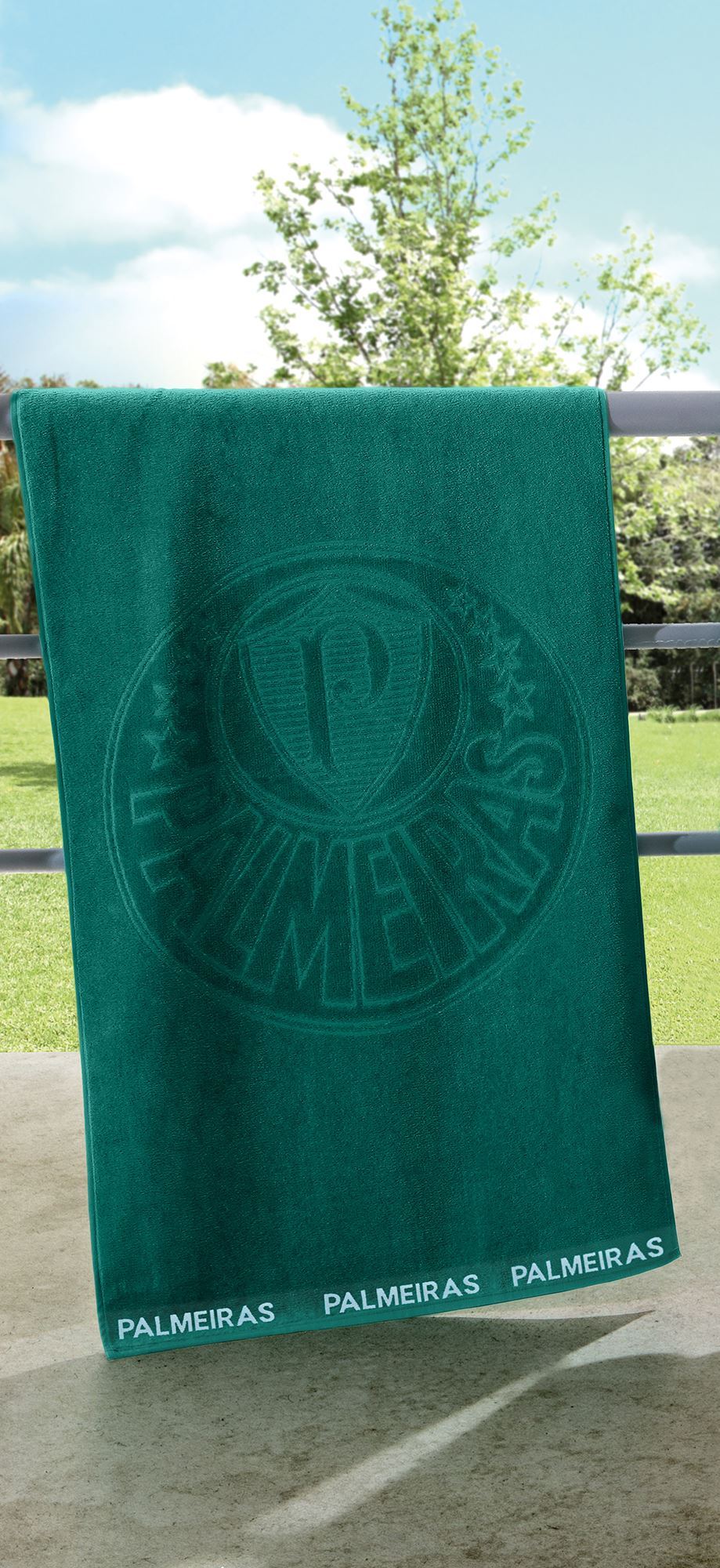 TOALHA DE JACQUARD OFICIAL DO PALMEIRAS