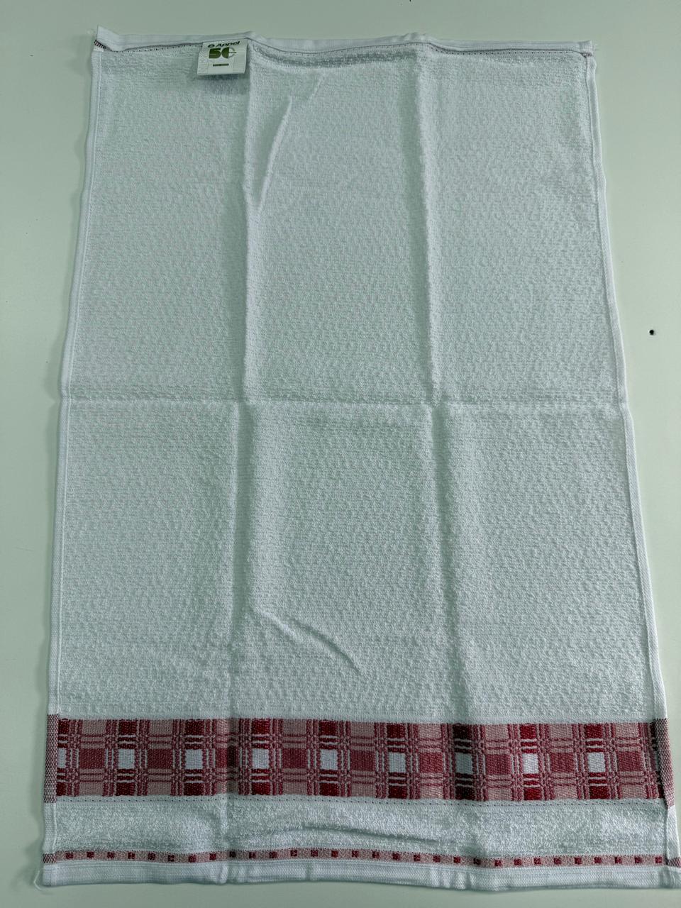 PANO DE COPA 45cm x 68cm GOURMET XADREZ VERMELHO
