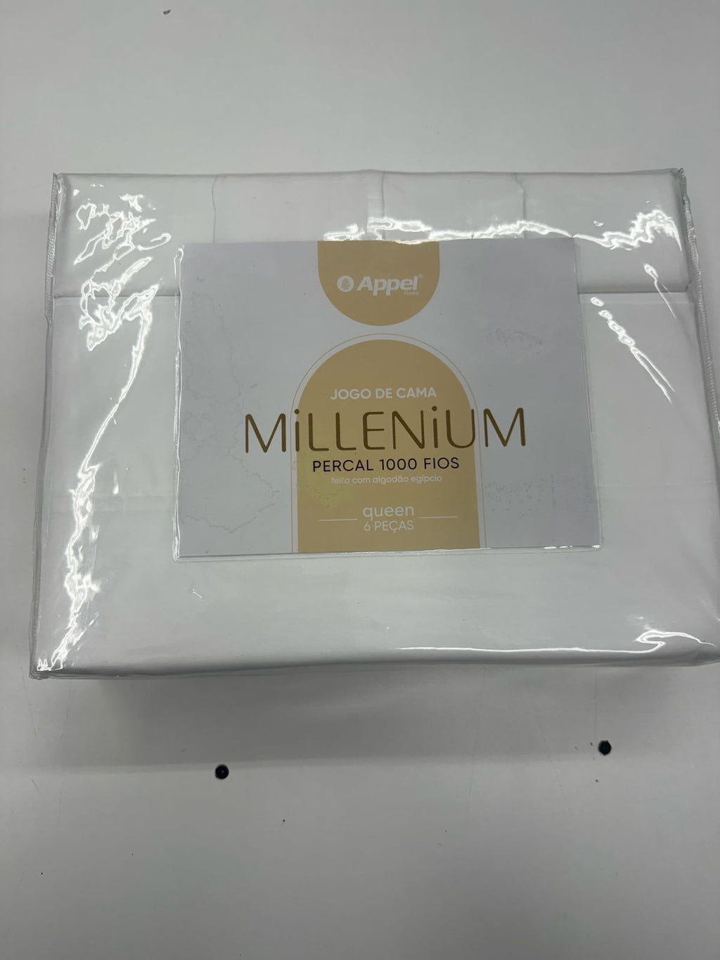 JOGO MILLENIUM 1000 FIOS QUEEN BRANCO
