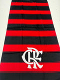 TOALHA ESTAMPADA OFICIAL FLAMENGO LISTRADA