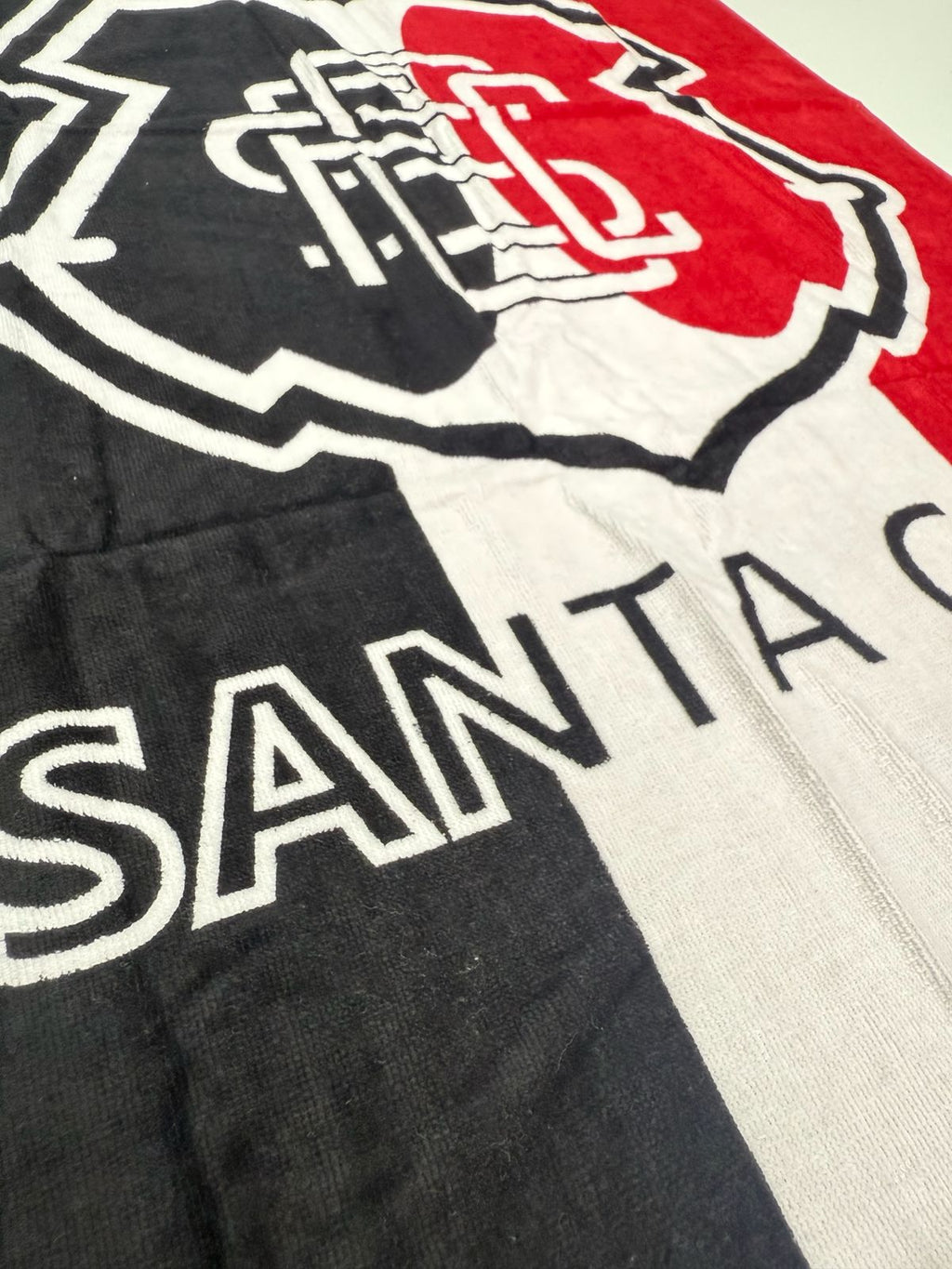 TOALHA AVELUDADA OFICIAL DO SANTA CRUZ