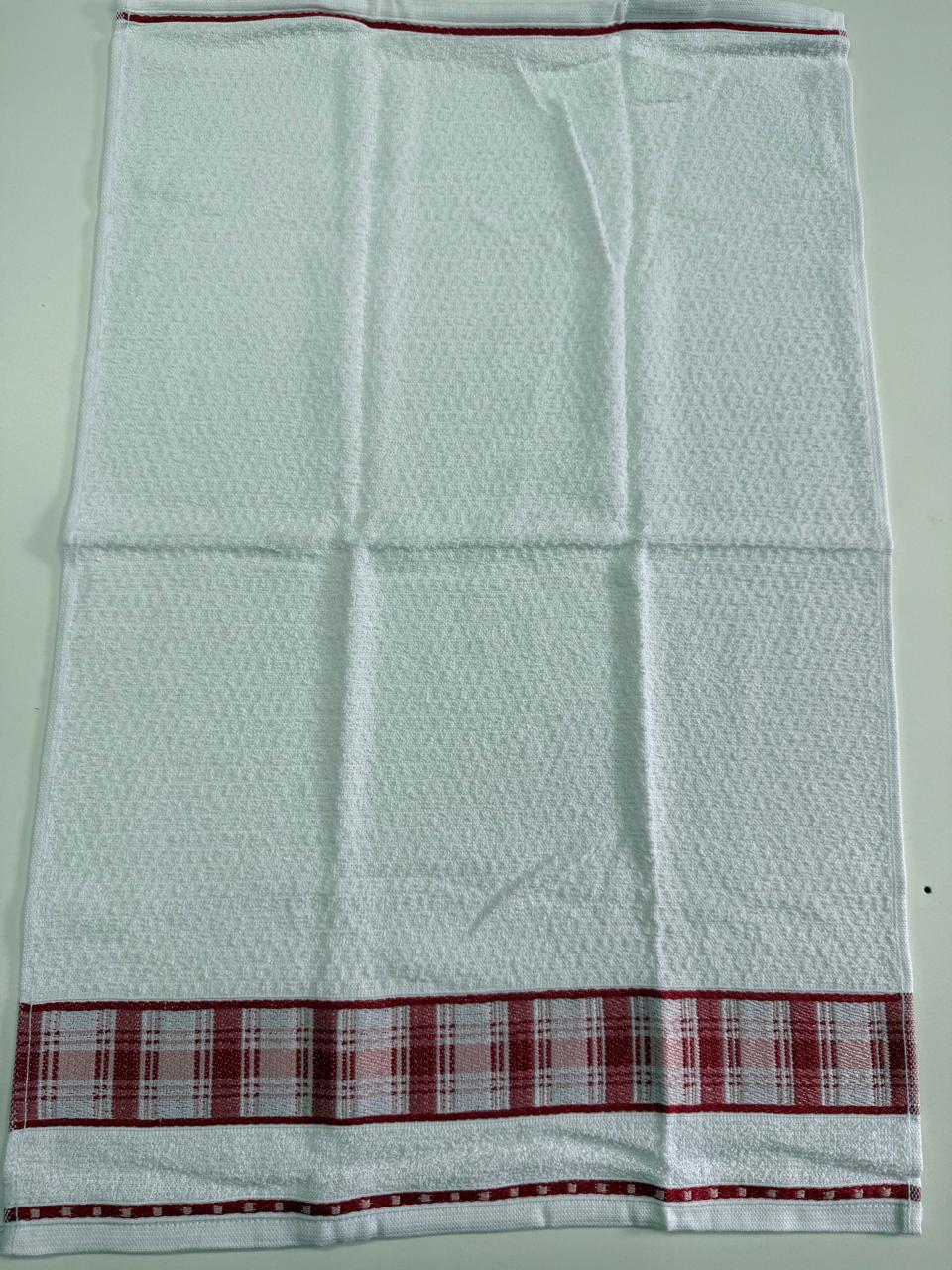 PANO DE COPA 45cm x 68cm GOURMET XADREZ VERMELHO