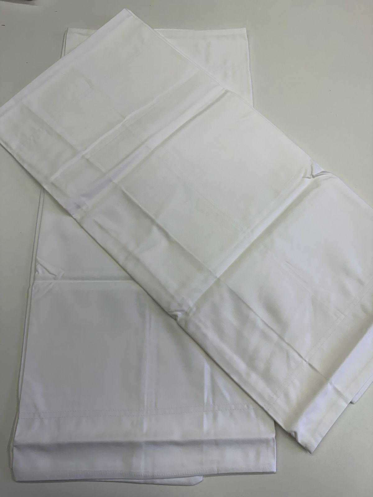 Jogo de Cama Buettner Percal 1000 Fios - 100% Algodão - Queen - Branco