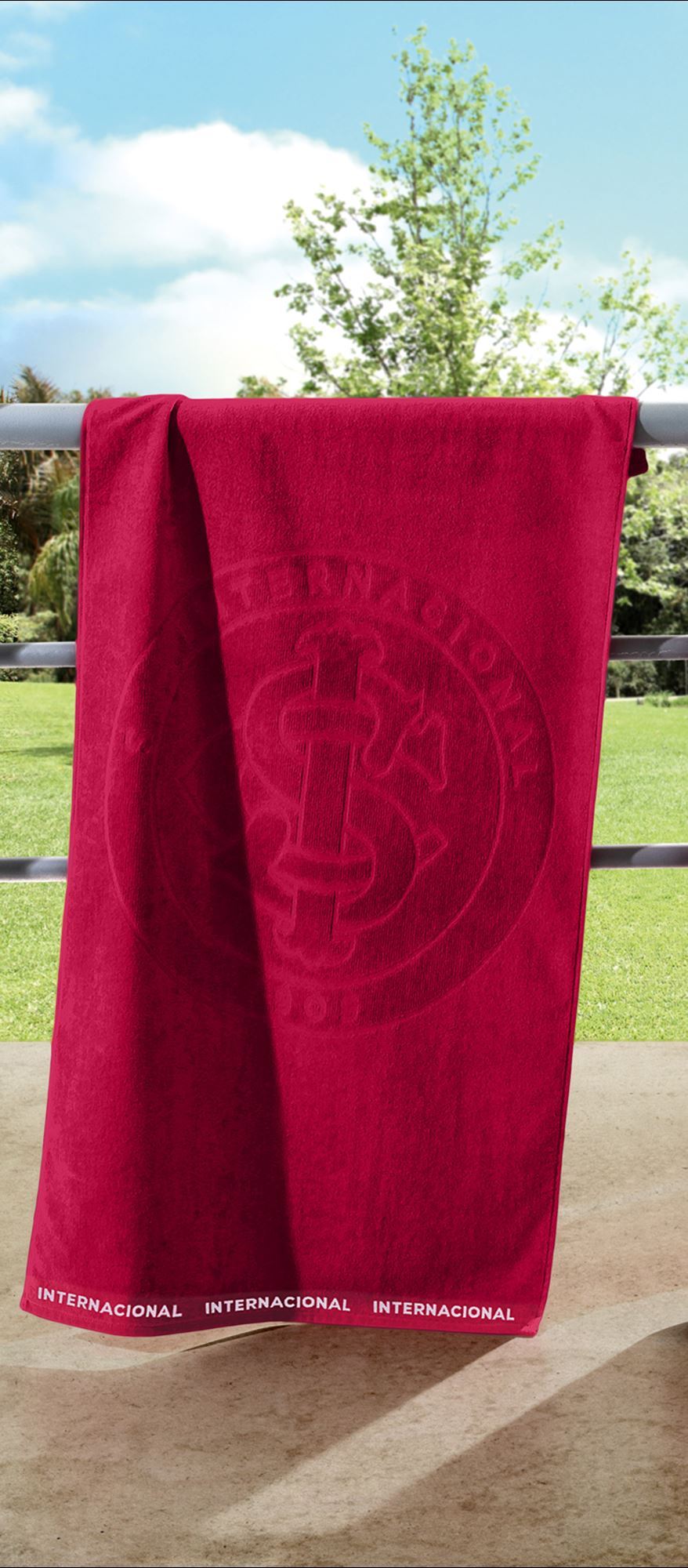 TOALHA DE JACQUARD OFICIAL DO INTERNACIONAL