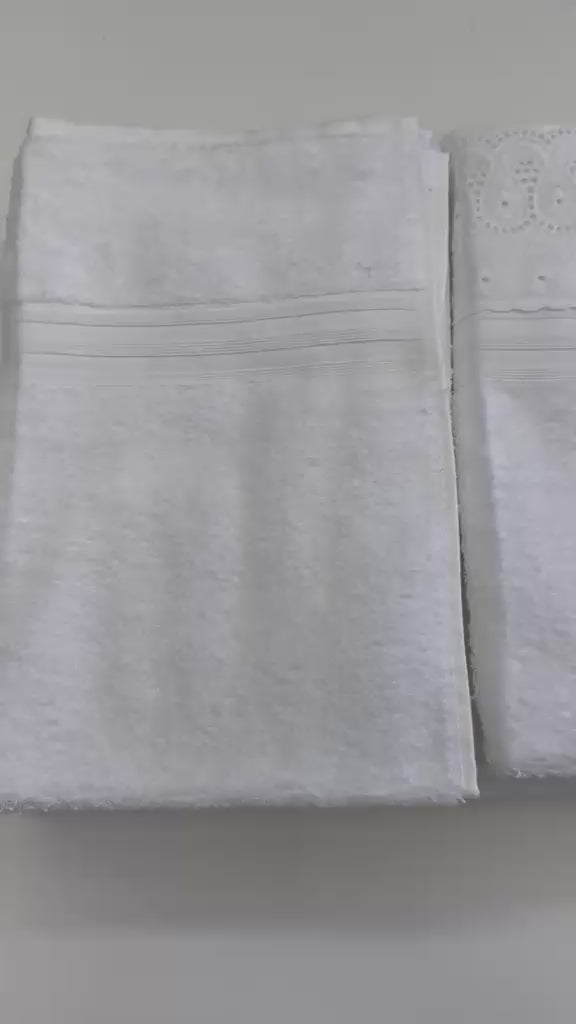 JOGO BANHÃO RENASCENÇA 5 PEÇAS BRANCO
