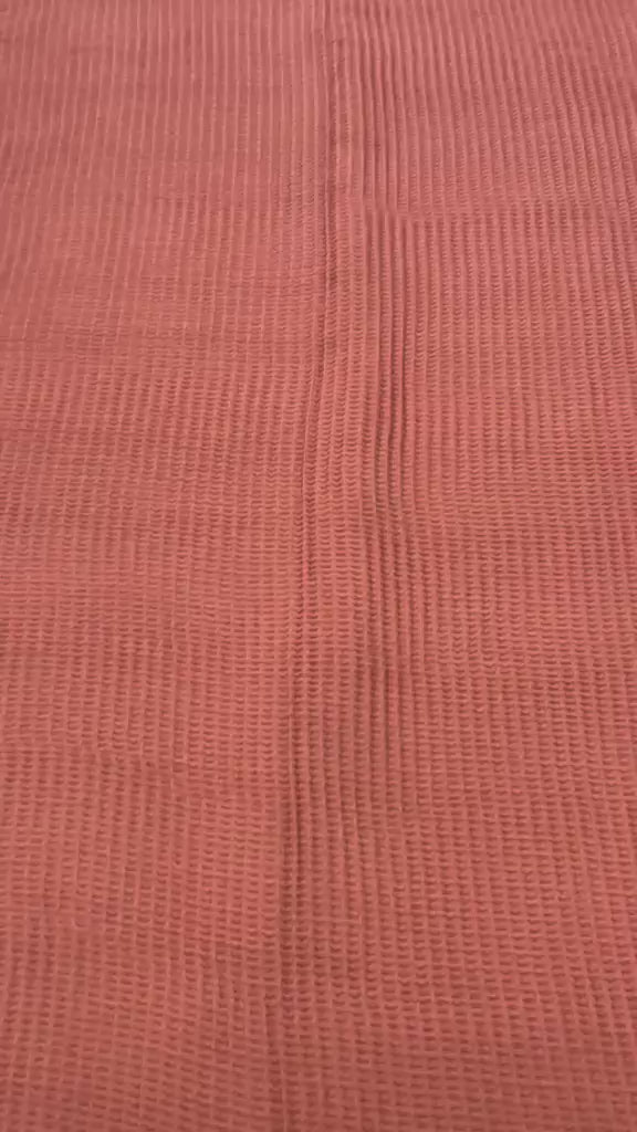 MANTA PIQUET COMFORT TERRACOTA 1,50m x 2,00m