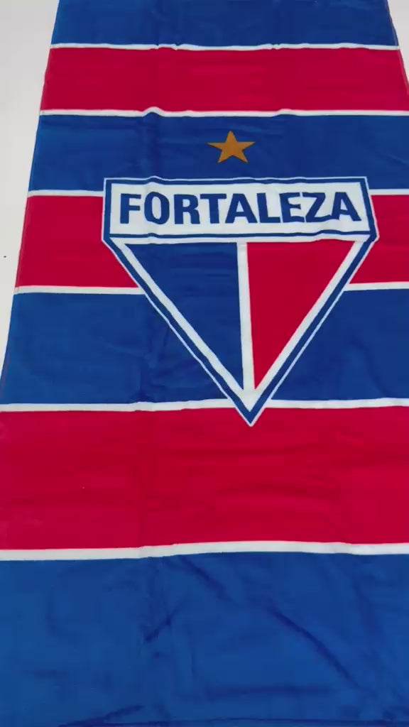 TOALHA ESTAMPADA OFICIAL DO FORTALEZA